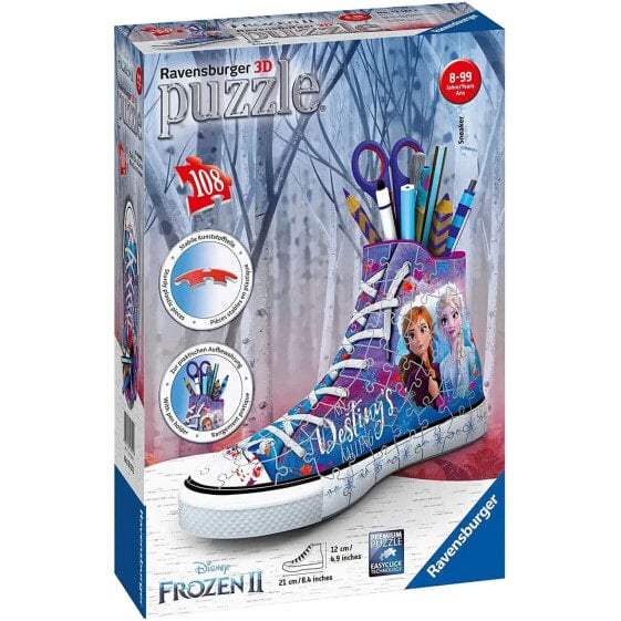 Пазл 3D Sneaker Frozen II 108 деталей Disney-Puzzle Ravensburger