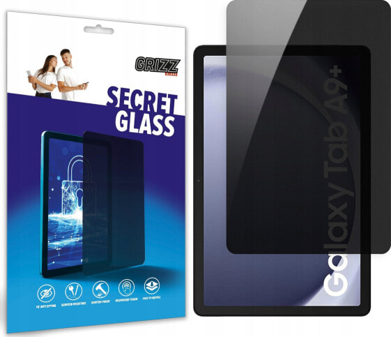 GrizzGlass Szkło prywatyzujące GrizzGlass SecretGlass do Samsung Galaxy Tab A9 Plus