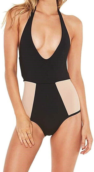 LSpace Women's 169824 Fireside Color Block One-Piece Size 10