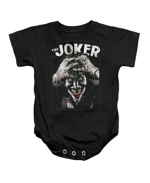 Baby Girls Baby Crazed Joker Snapsuit