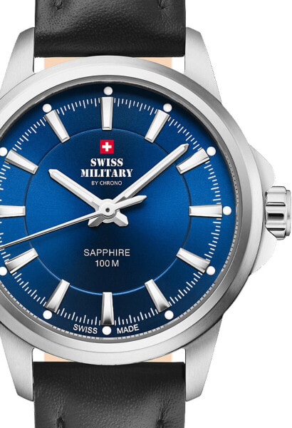 Swiss Military SM34105.10 Ladies Watch Classic Sapphire Glas 28mm 10ATM