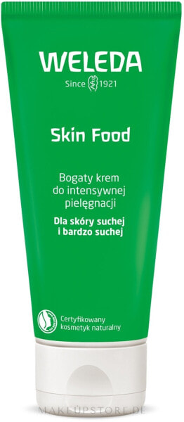 Intensiv nährende Gesichts- und Körpercreme für trockene und raue Haut - Weleda Skin Food 30 ml