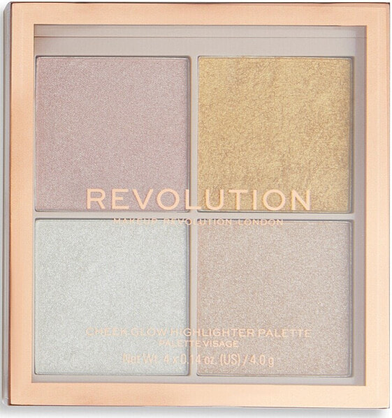 Makeup Revolution Ultimate Lights Cheek Glow Palette