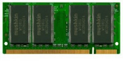 Mushkin 512 MB PC2100 DDR SODIMM - 0.5 GB - 1 x 0.5 GB - DDR - 266 MHz - Green