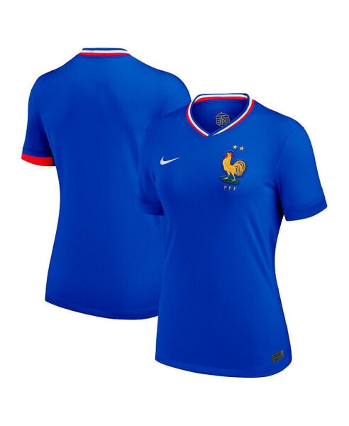 Women's Blue France National Team 2024 Home Replica Blank Jersey