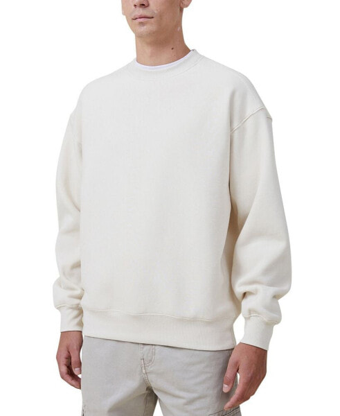 Men's Oversized Fleece Sweater