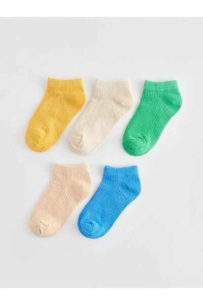 Basic Erkek Bebek Patik Çorap 5'li