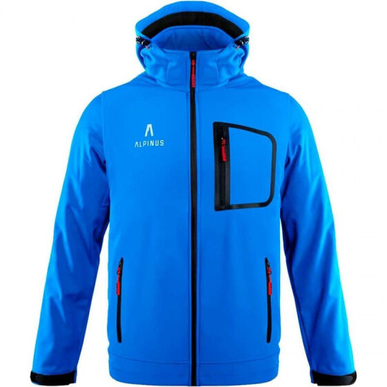 Куртка Alpinus Stenshuvud с флисовой подкладкой, синяя, M, BR43376