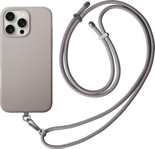 Uniq UNIQ etui Coehl Creme iPhone 16 Pro Max 6.9" Magnetic Charging szary/taupe grey