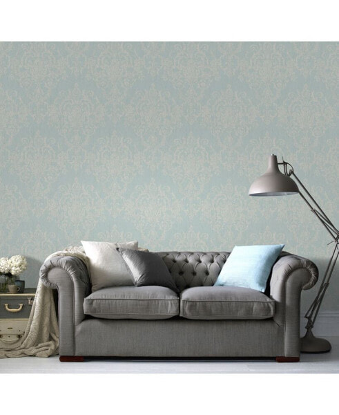 Victorian Damask Wallpaper