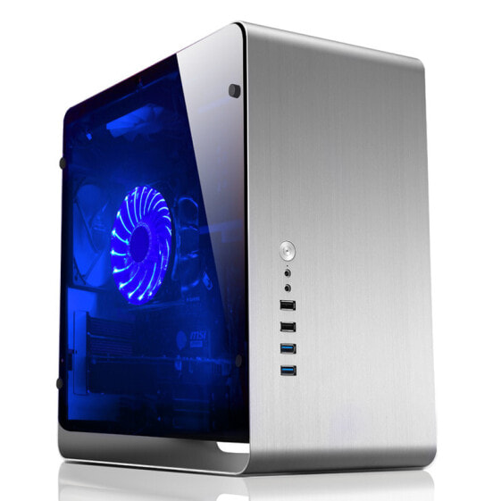 Jonsbo UMX3 - PC - Aluminium - Steel - Silver - ITX - micro ATX - Home/Office - 16.3 cm