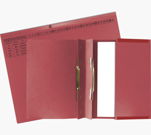 Exacompta 370303B - Conventional file folder - Carton - Red - 320 g/m² - 265 mm - 316 mm