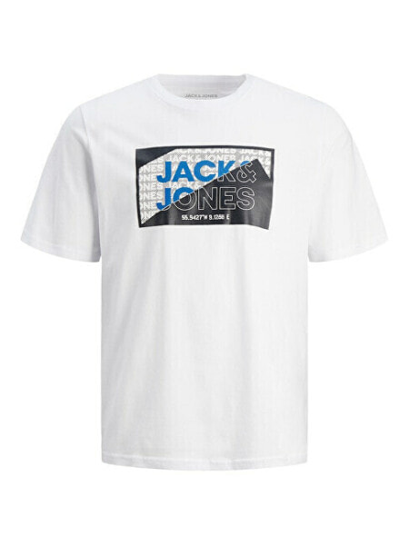 Футболка Jack & Jones JCOLOGAN Standard Fit White