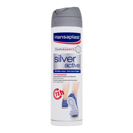 Hansaplast Silver Active Anti-Transpirant 150 ml fußspray unisex