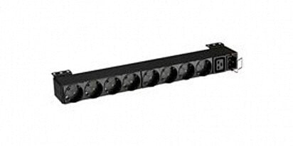 Eaton EFLX8D - 50/60 Hz - 13 A - Type F - C20 coupler - 9 AC outlet(s) - Rackmount