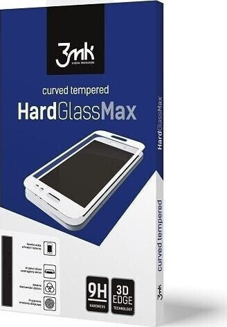 Защитное стекло для смартфона 3MK HardGlass Max Huawei P30 Lite черное, полное стекло на весь экран Uniwersalny