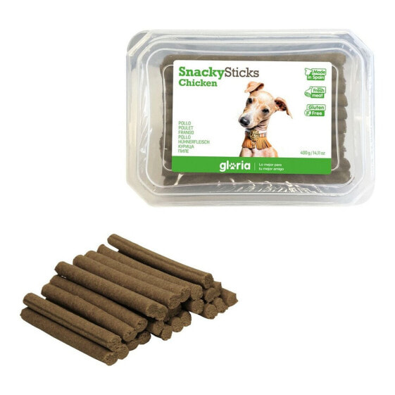 Лакомство для собак Gloria Snackys Sticks с ароматом курицы (батончики) 800 г