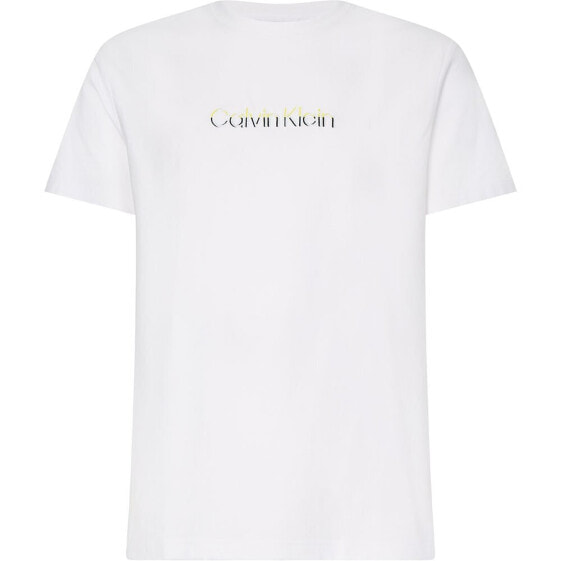 CALVIN KLEIN Multi Color Logo short sleeve T-shirt