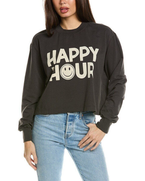 Project Social T Happy Hour Sweatshirt Women's