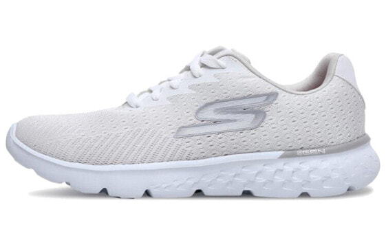 Кроссовки женские Skechers Go Run 400 Sole бело-серые 14804-WHT