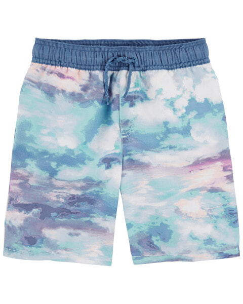 Kid Tie-Dye Swim Trunks 12