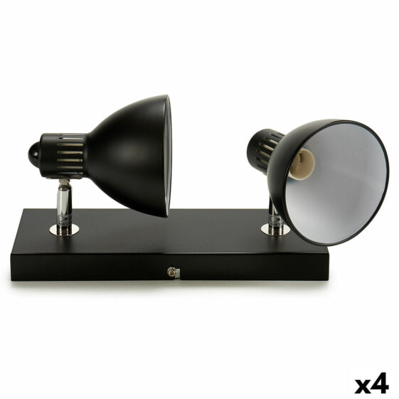 Потолочный светильник Grundig Чёрный Металл 40 W 15 x 9 x 32 cm E14 (4 штук)