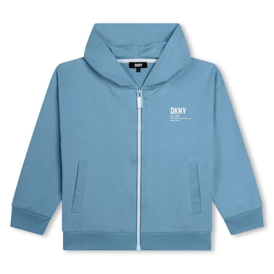 DKNY D60028 full zip sweatshirt