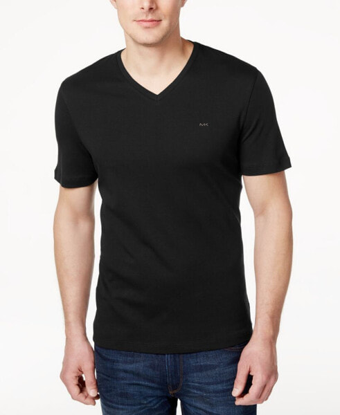 Men's V-Neck Liquid Cotton T-Shirt