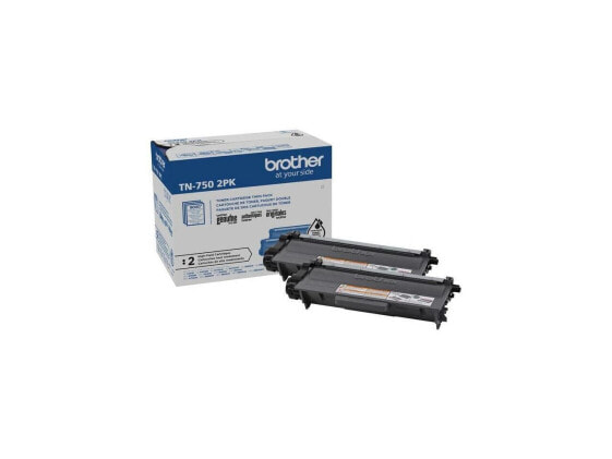 Brother TN-750 Toner Cartridge Black TN7502PK