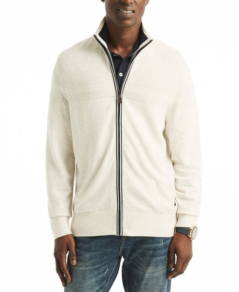 Men's Navtech Mock-Neck Full-Zip Sweater