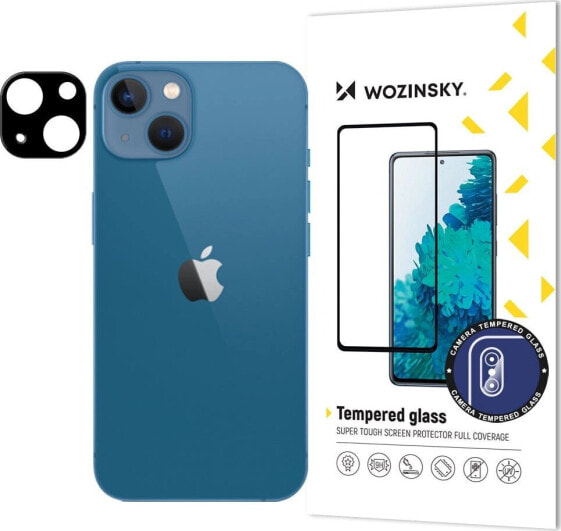 Wozinsky Szkło hartowane 9H na aparat iPhone 15 Pro Max Wozinsky Full Camera Glass - czarne