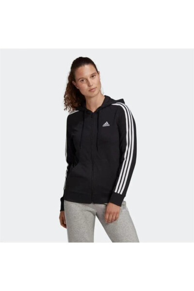 Толстовка Adidas Essentials с капюшоном и застежкой на молнии