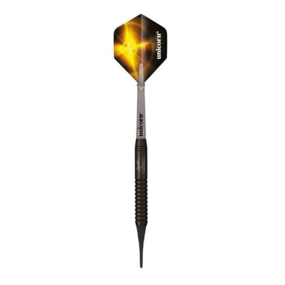 Unicorn Black Brass soft tip darts - Gary Anderson 17g: 23663