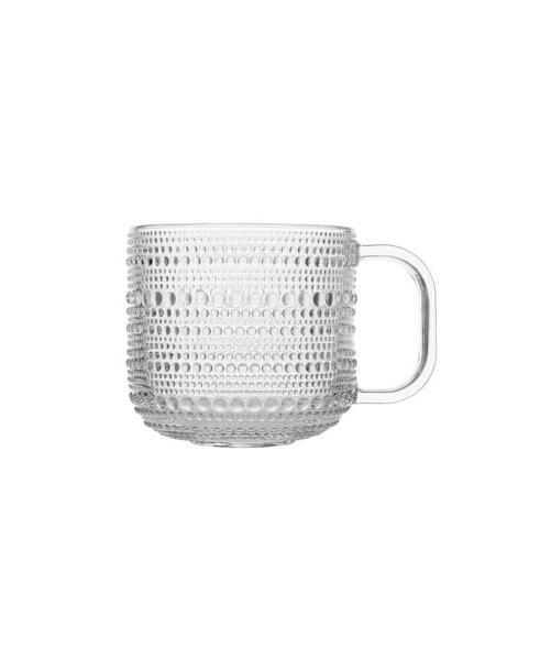 Jupiter Clear Coffee Cup 12oz, Set of 6