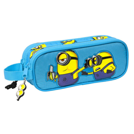 Double Carry-all Minions Minionstatic Blue (21 x 8 x 6 cm)