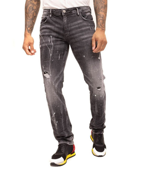 Men's Modern Drip Denim Jeans