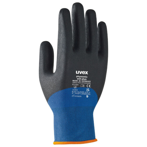 UVEX Arbeitsschutz 6006108 - Anthracite - Blue - Grey - EUE - Adult - Adult - Unisex - 1 pc(s)
