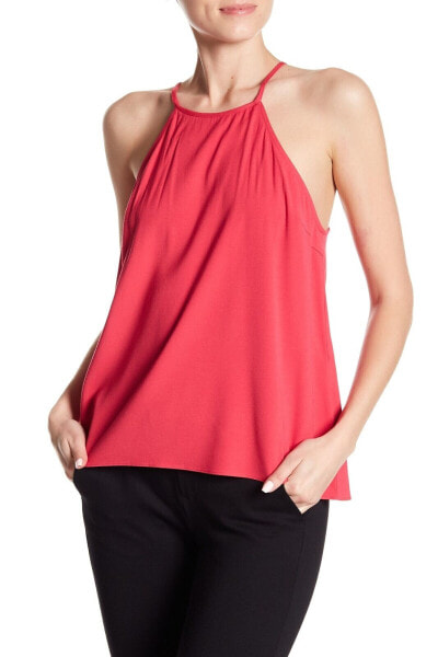 Joie Bramy Split Back Tank Pink Top size M 152175