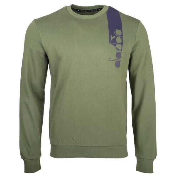 Diadora Icon Crew Neck Sweatshirt Mens Size S 177023-70224