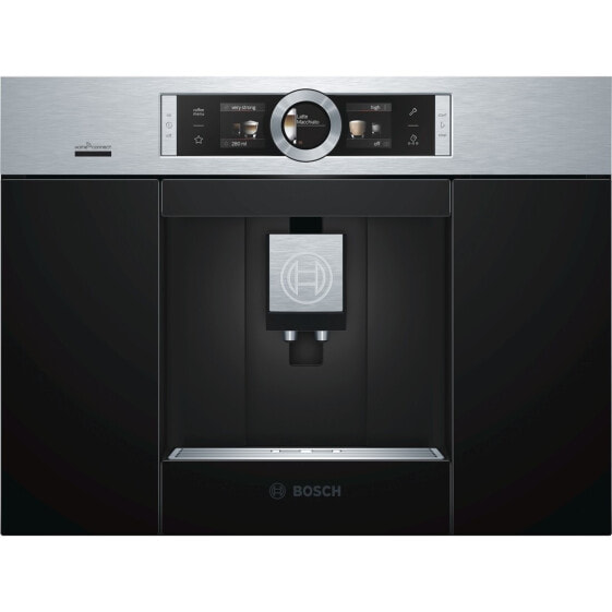 Bosch CTL636ES6 - Espresso machine - 2.4 L - Coffee beans - Built-in grinder - 1600 W - Black - Stainless steel