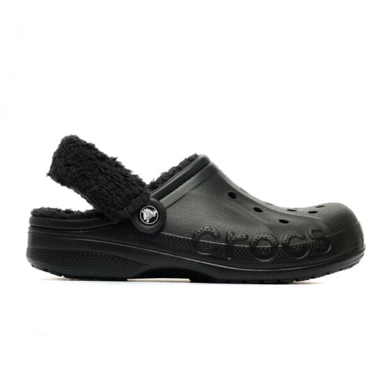 Crocs Baya Lined Fuzz Strap Clog