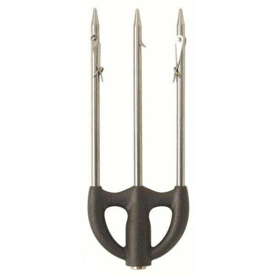 SALVIMAR 3 Stainless Steel Prongs with 2 Movable Barbs Trident