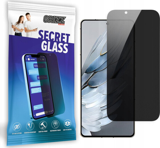 GrizzGlass Szkło prywatyzujące GrizzGlass SecretGlass do Nubia Z50S Pro