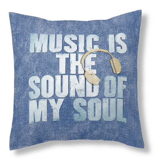 Чехол для подушки Alexandra House Living Music is the sound of my soul 50 x 50 cm