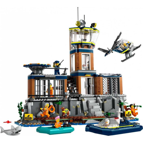 LEGO Police Prison Island Construction Game