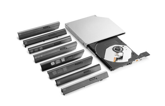 HP 2011 BNB Notebook Upgrade Bay DL DVD+/-RW Drive - Black - Notebook - DVD±RW - 146 mm - 128 mm - 9.5 mm