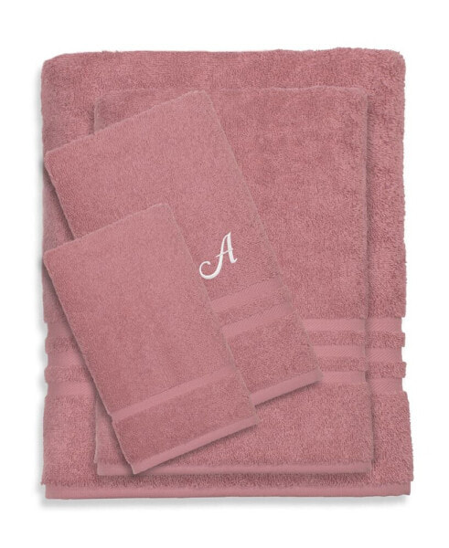 Textiles Turkish Cotton Personalized 2 Piece Denzi Hand Towel Set, 30" x 16"