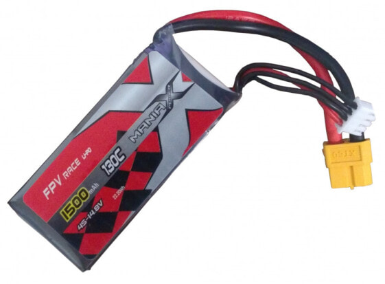 Аккумуляторная батарея 1500mAh 14.8V 130C Racing ManiaX