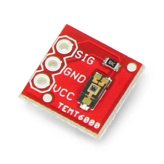 TEMT6000 - analog light intensity sensor module - SparkFun BOB-08688