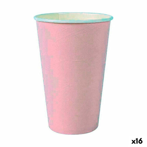 Набор стаканов Algon Одноразовые Картон Розовый 7 Предметы 450 ml (16 штук)